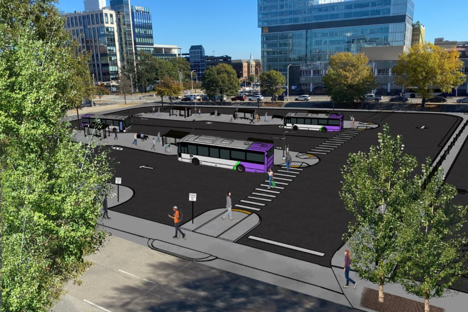 GRTC Begins Construction on New Transfer Station
