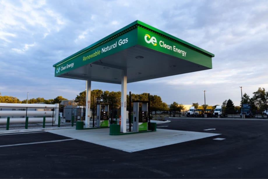 Clean Energy Opens RNG Station for Amazon