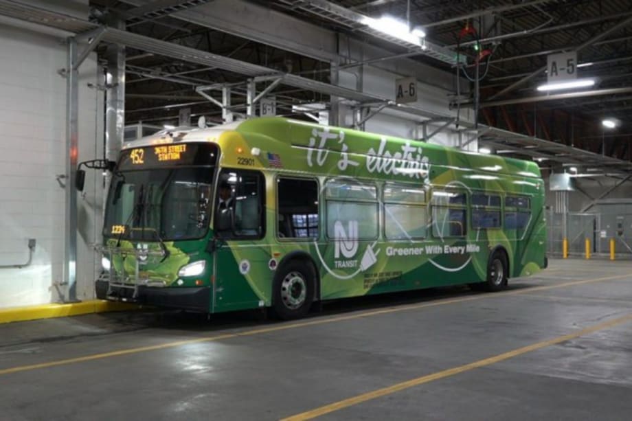 NJ TRANSIT Introduces First Battery-Electric Bus to Enter Service