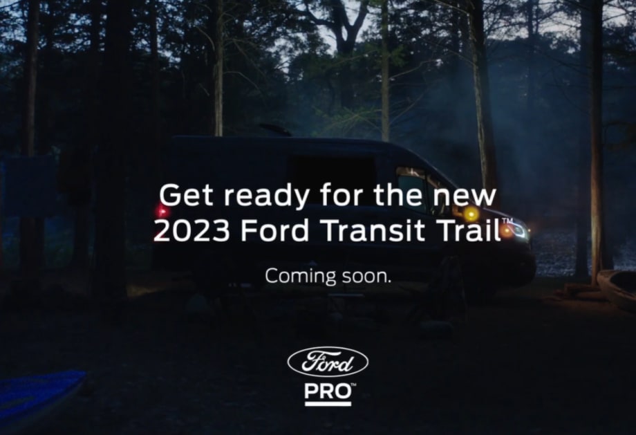 Ford Pro CEO Teased 2023 Transit Trail Van