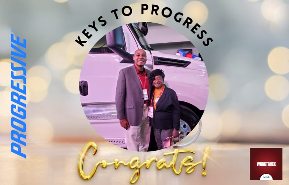 Progressive Gifts Freightliner Truck to Military Veteran