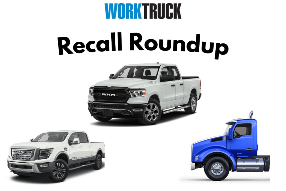 Recall Roundup: Chrysler, Nissan IVI System, Paccar Digital Display