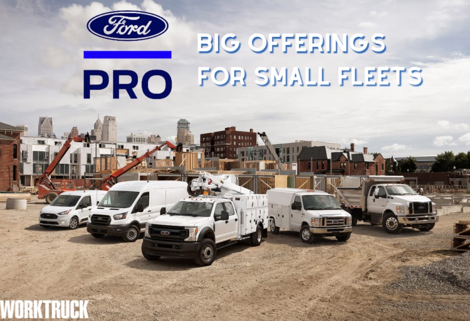 Ford Pro's Big Offerings for Small Fleets