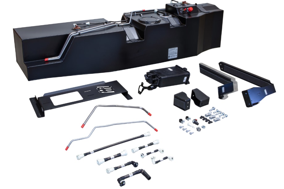 Transfer Flow Introduces Gasoline Replacement Fuel Tank