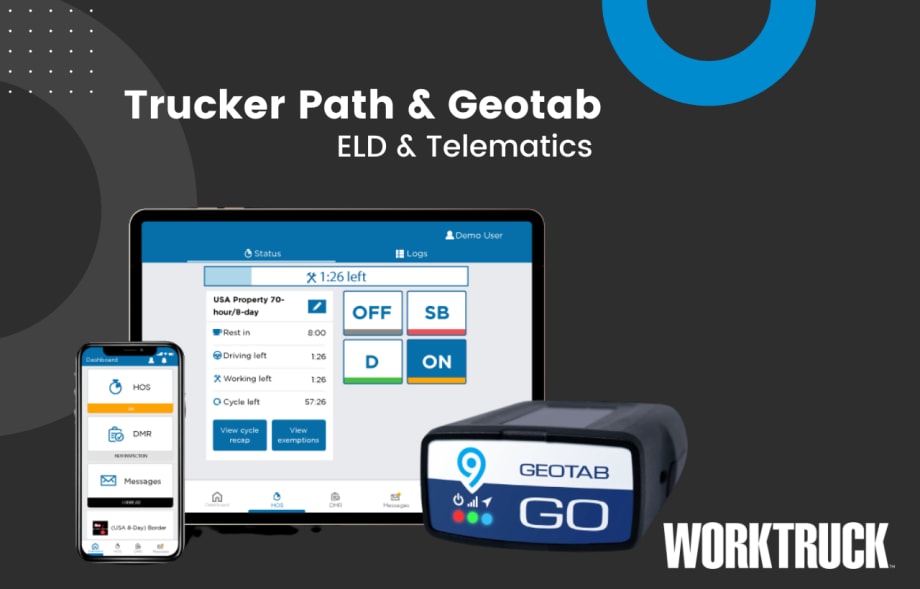 Trucker Path Now Offers Geotab ELD & Telematics Solution