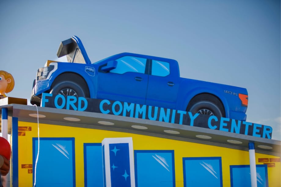 Ford Reveals New Float for Thanksgiving Parade