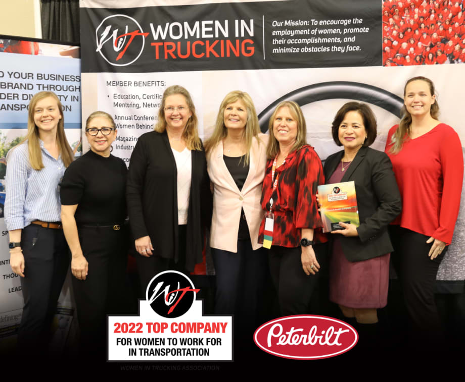 Peterbilt Named Top Company for Women to Work For