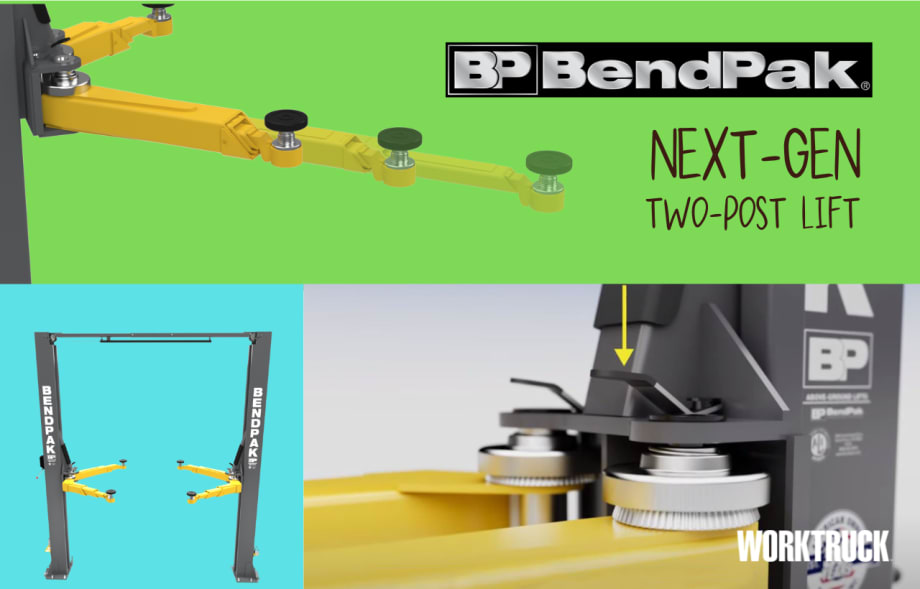 Next-Gen Two-Post Lift for EVs, Trucks & More