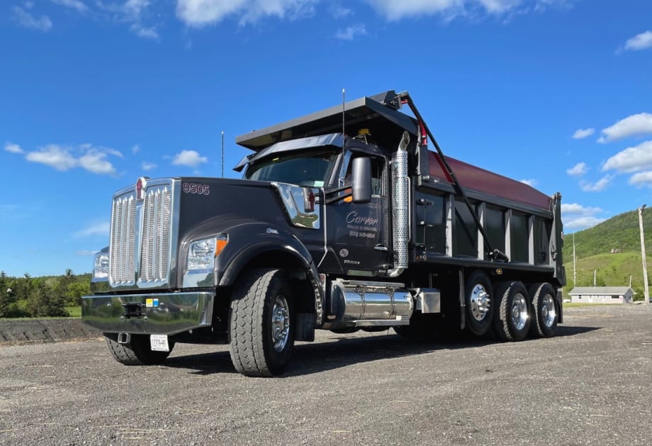 Carver Companies Adds Kenworth W990 Tri-Axle Dumps 
