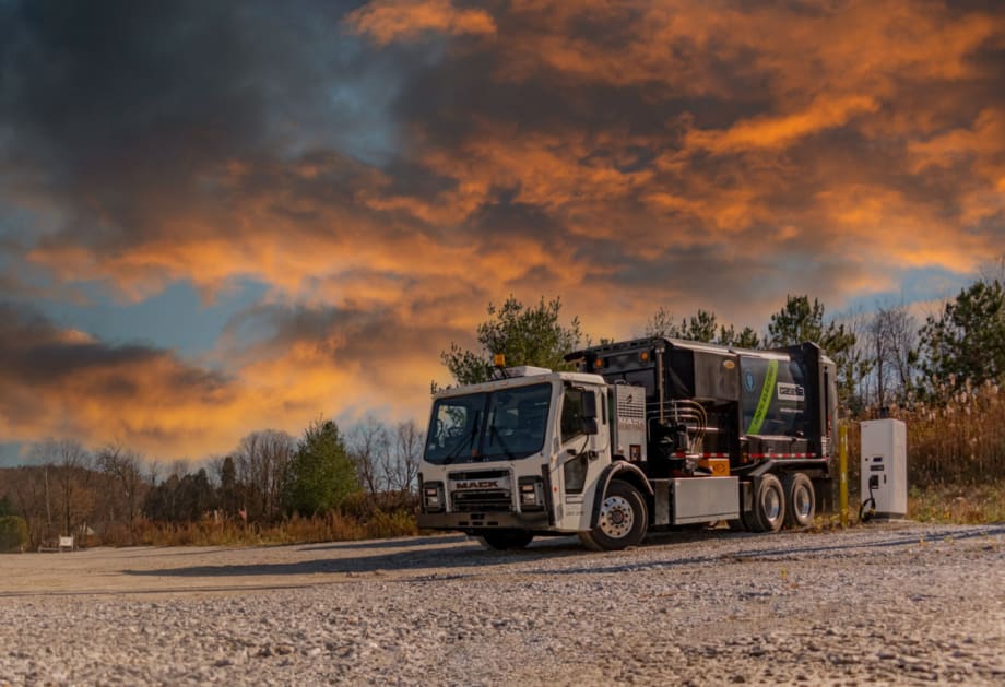 Casella Waste Systems Purchases Mack LR Electric 