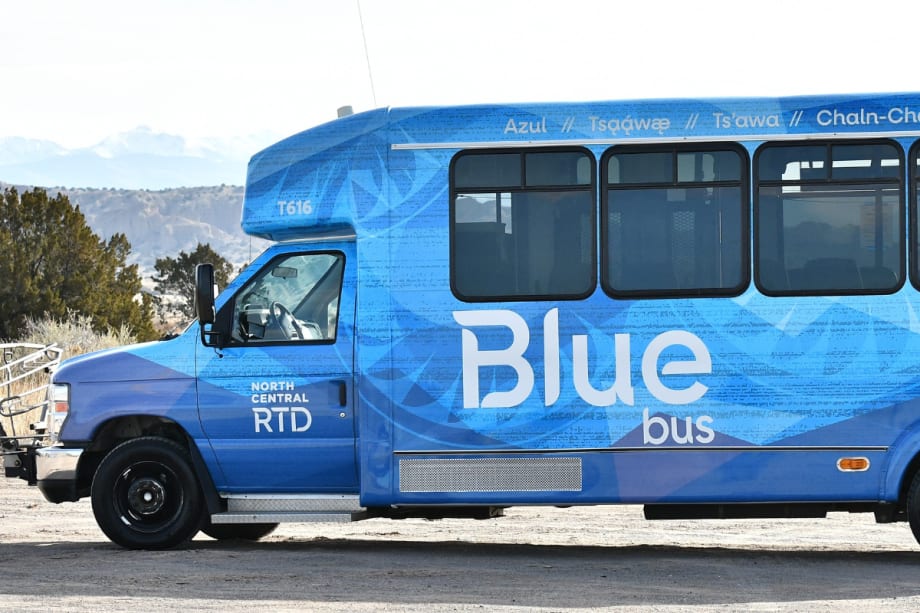 North Central RTD Introduces New Branding for Blue Bus