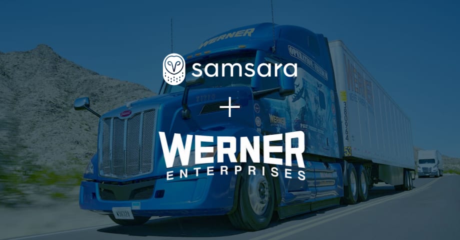 Werner Chooses Samsara for Safety 