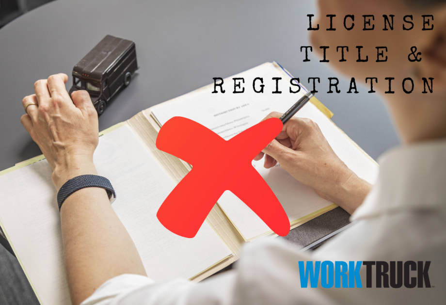Fleet 101: Mistakes in License, Title & Registration