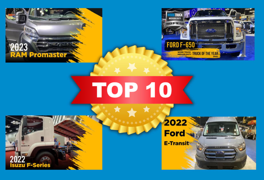 Top 10 "Vehicles Moving Fleets" Walkarounds in 2022