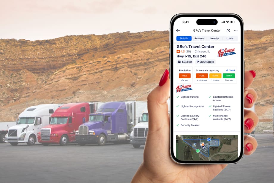 Women in Motion, Trucker Path Identify Safe Parking for Women Drivers