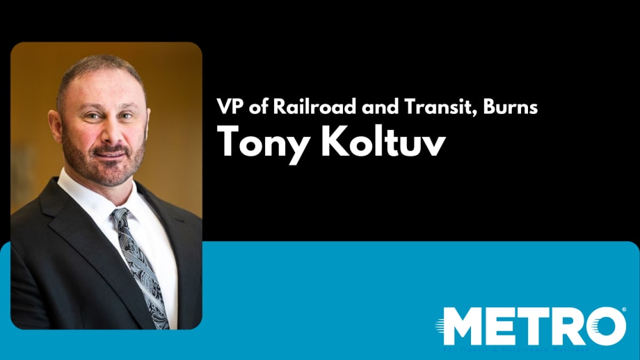 Burns Announces New VP of Railroad and Transit