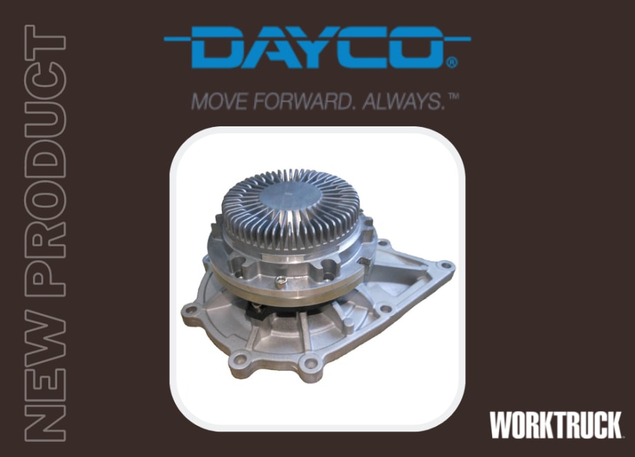 New Dayco Electrically Controlled Water Pump for DD Engines