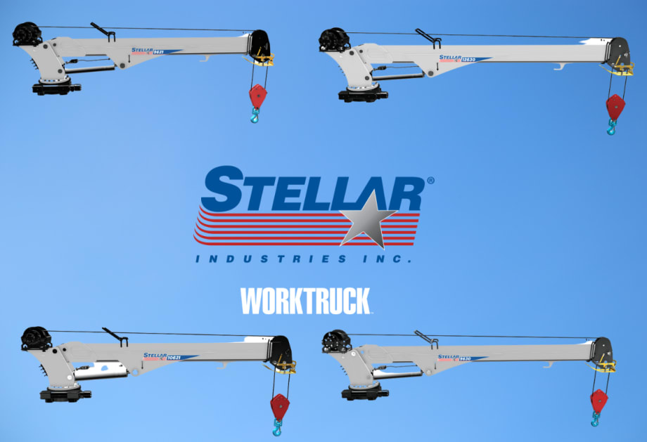 Stellar Launched 6 Reduced Weight Telescopic Cranes 