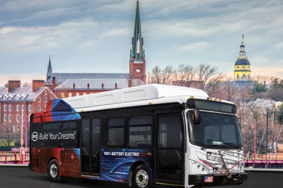 City of Annapolis Adds BYD Buses