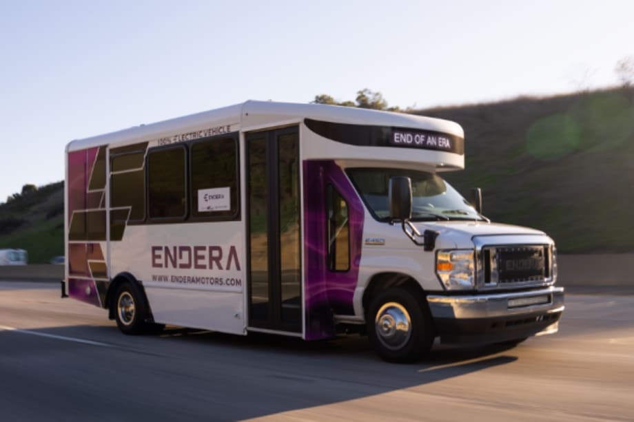 Endera Selected for Largest State EV Bus Contract