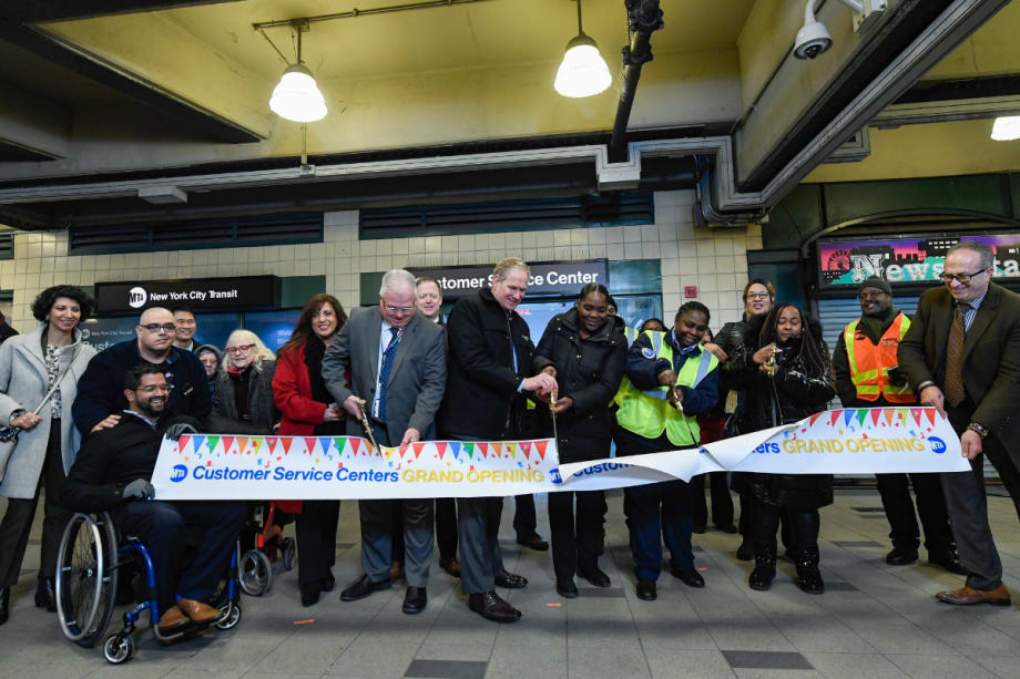 New York MTA Unveils Customer Service Centers