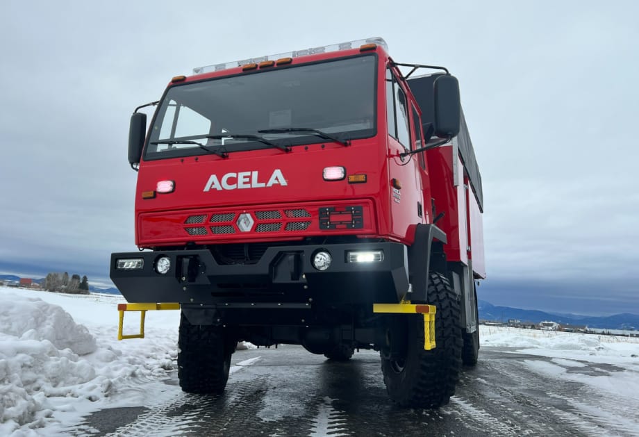 Acela Truck & Safetek Profire Partner for Flood Rescue Response