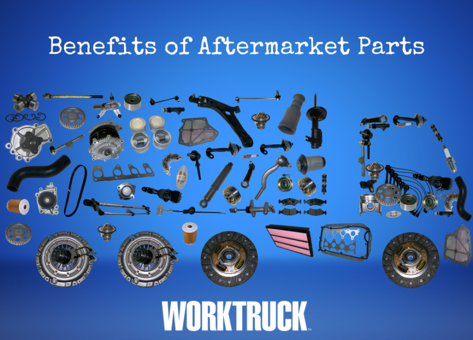 Top 5 Benefits: Aftermarket Parts for Work Trucks