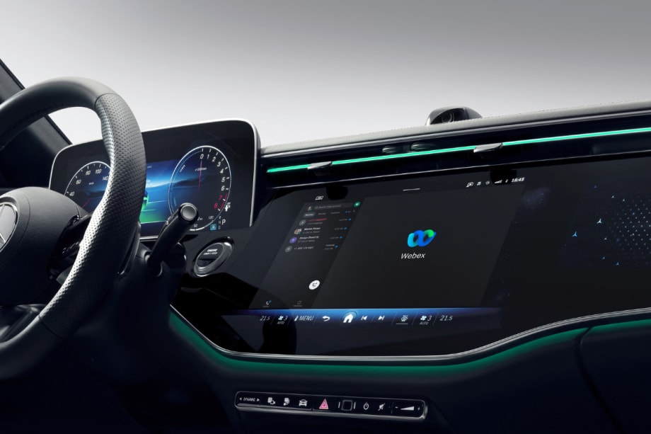 Business as Unusual: Webex Coming to E-Class Vehicles