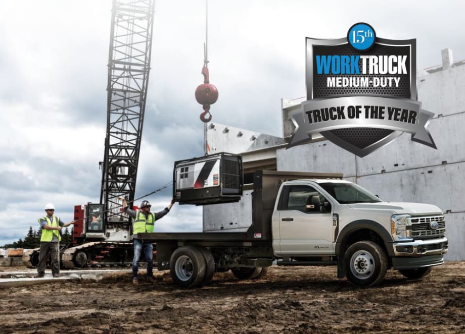 Ford F-600 Named Medium-Duty Truck of the Year Winner