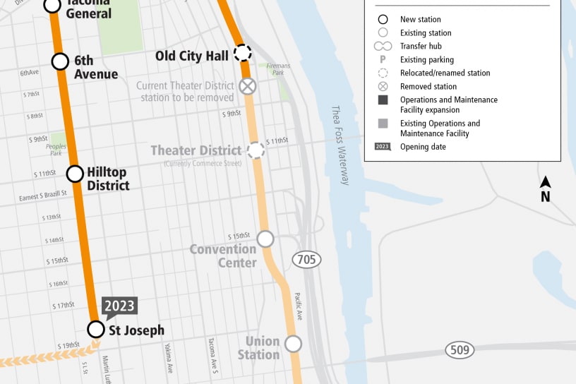 Sound Transit Receives Loan for Hilltop Tacoma Link Extension