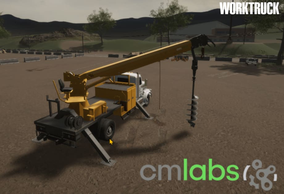 Digger Derrick Simulator Delivers Safe & Effective Training