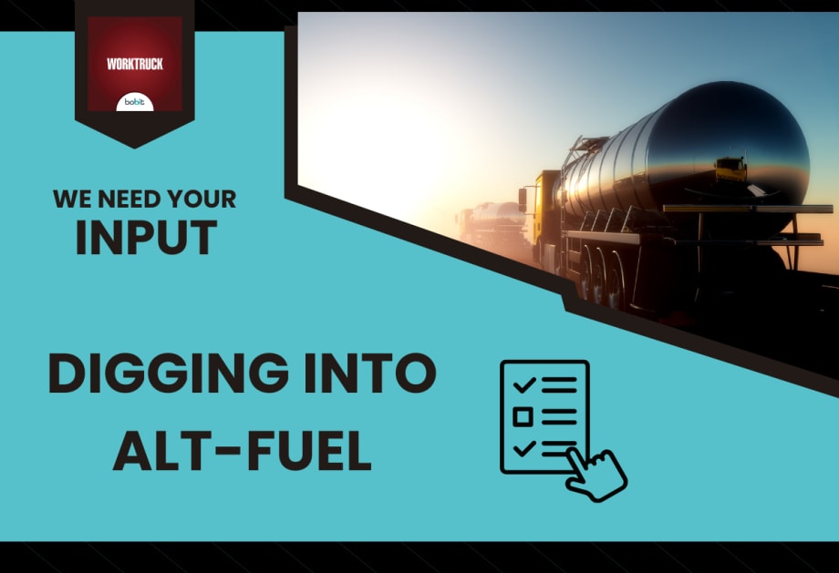 Work Truck Alt-Fuel Survey Open [Input Needed]