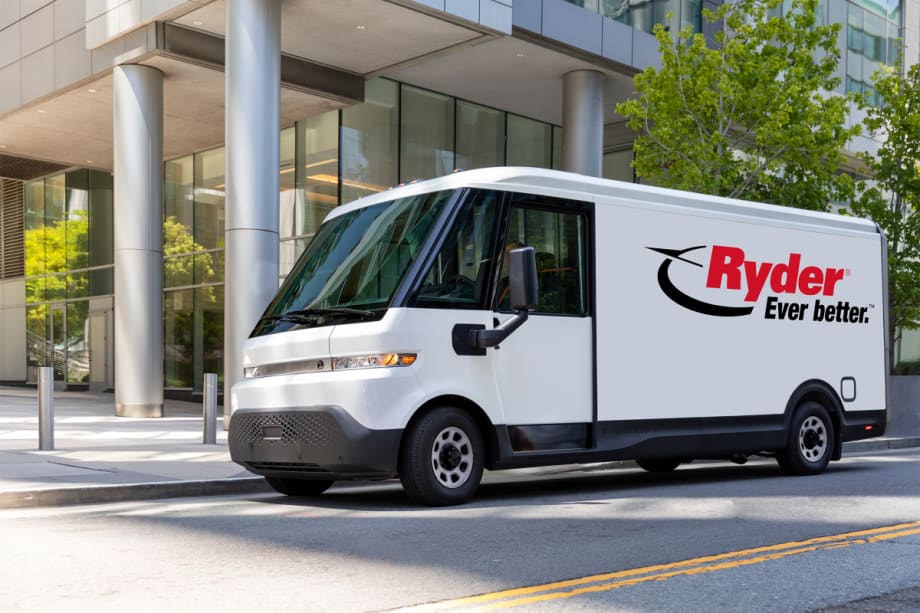 Ryder Adds BrightDrop Electric Vans to Lease & Rental Fleet