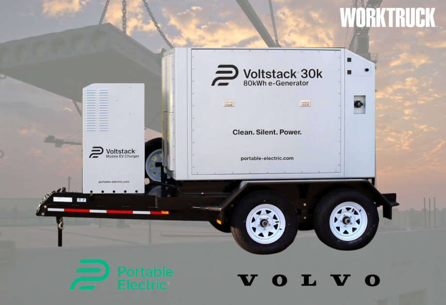 Portable Electric & Volvo CE to Provide Mobile Charging for Construction Equipment 
