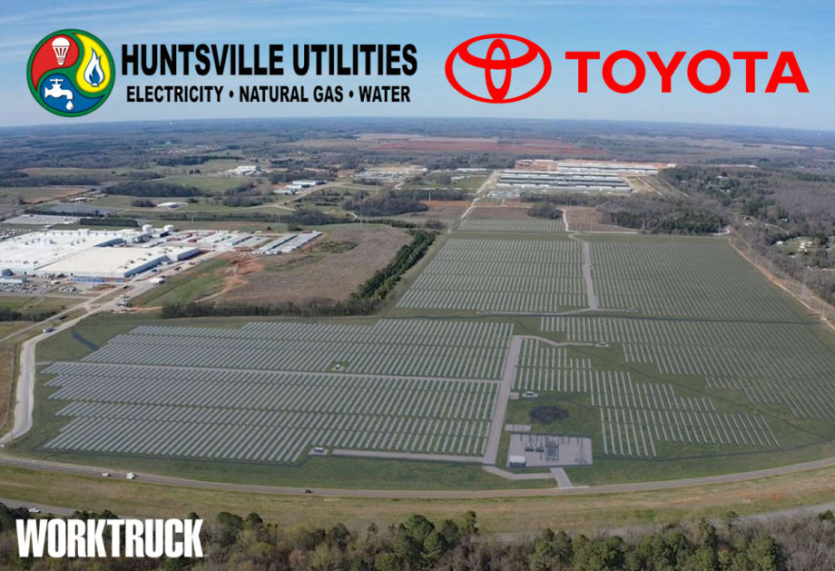 Toyota's Alabama Plant Goes Solar
