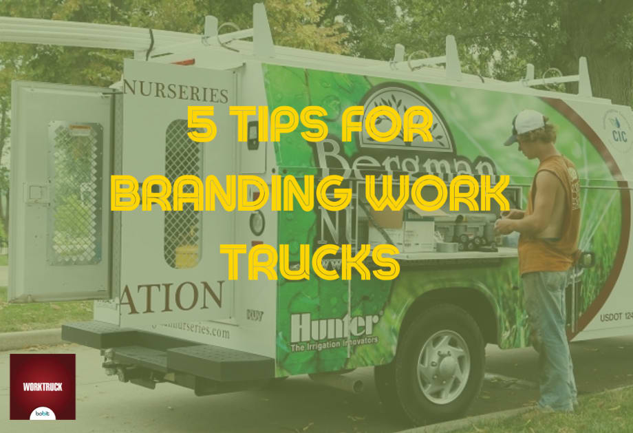 Top 5 Tips for Branding Work Trucks
