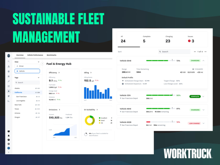 Samsara Focuses on Helping Fleets Advance Sustainability Goals