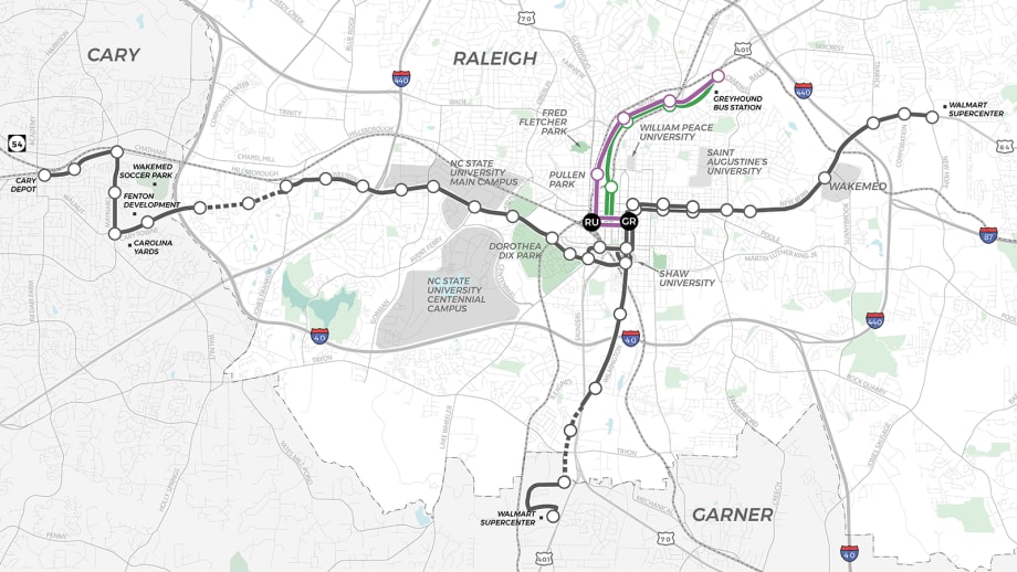 HNTB to Provide Final Design for GoRaleigh Southern Corridor BRT Project