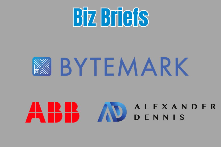 Biz Briefs: Bytemark Digital Ticketing, Electric Bus Charging, and More