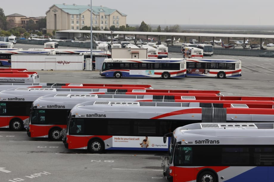 SamTrans' New Budget Focuses on Electric Buses, Microtransit