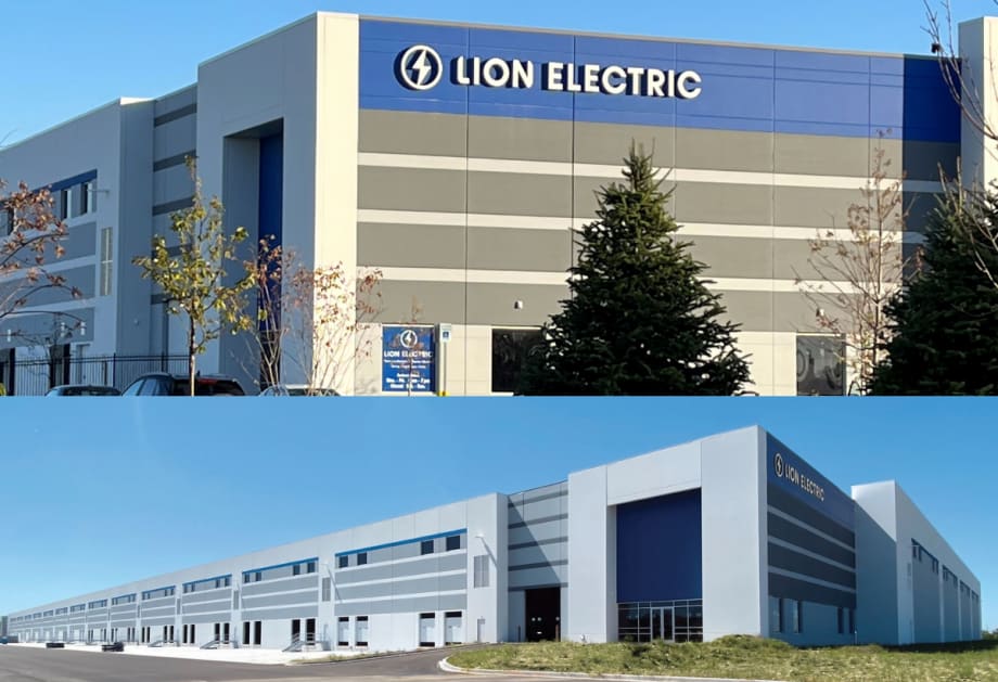 Lion Electric Opens 900,000 Square-Foot Facility