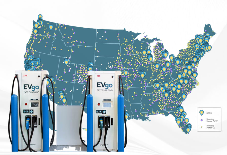 EVgo & GM Surpass 1,000 Fast-Charging Stalls
