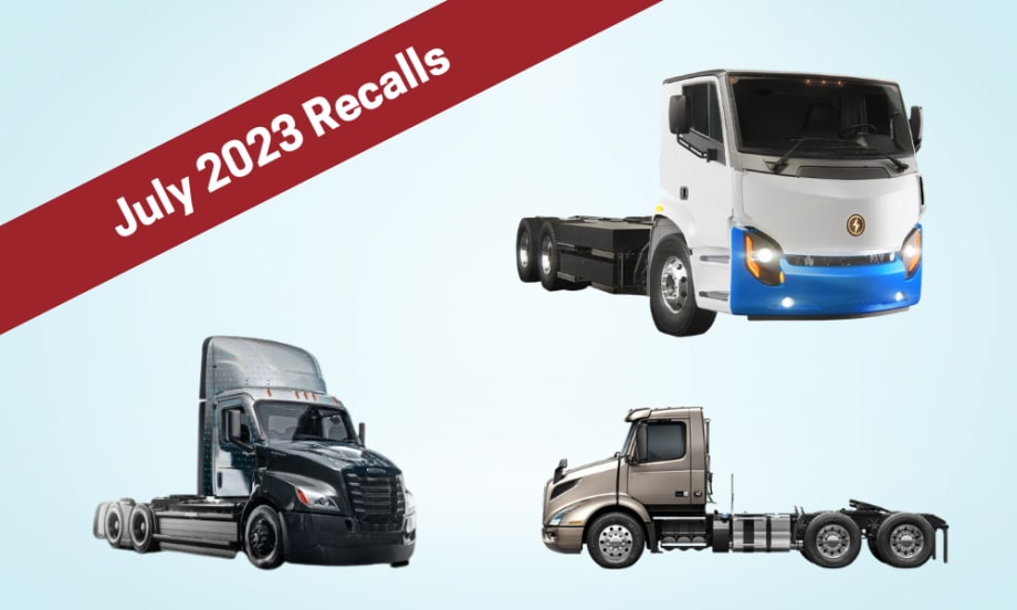 Stay Informed: Heavy Truck Recalls in July 2023