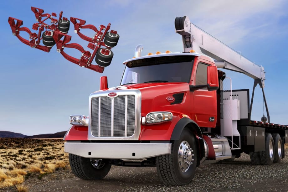 Peterbilt Adds Vocational Air Suspension System