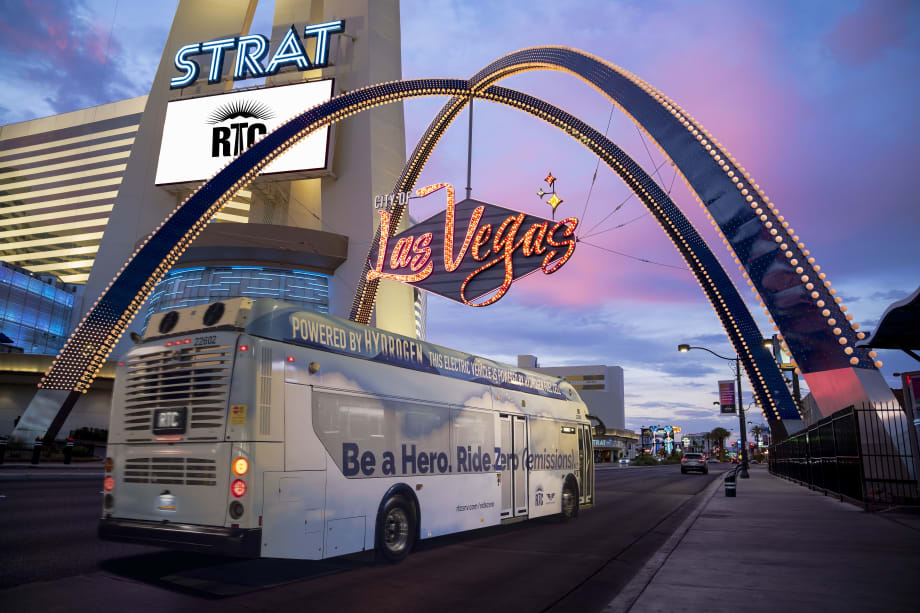 RTC of Southern Nevada Celebrates First Hydrogen Fuel Cell Electric Buses