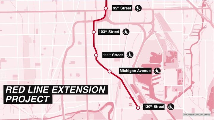CTA Red Line Extension in Line For $1.973B in Federal Funding