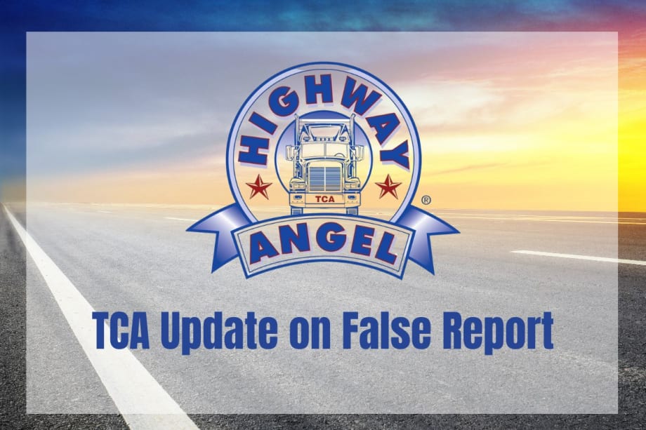 TCA Pulls Highway Angel Honor 