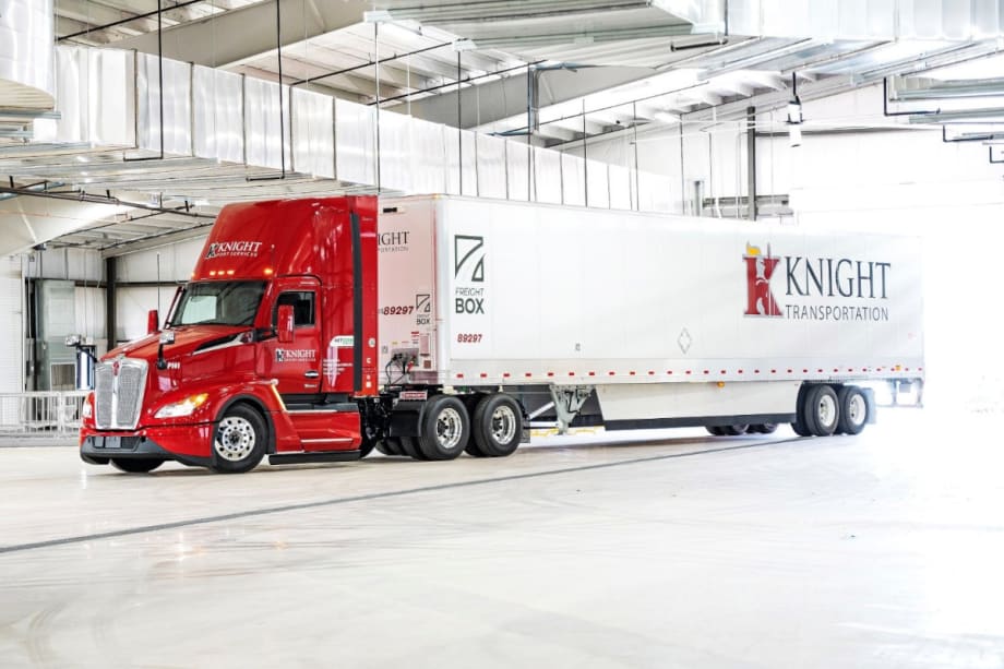 Knight Transportation Testing Cummins’ X15N Natural Gas Powertrains in California