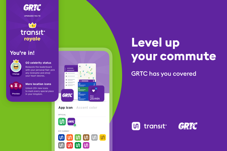 GRTC Announces Free Transit Royale Subscriptions