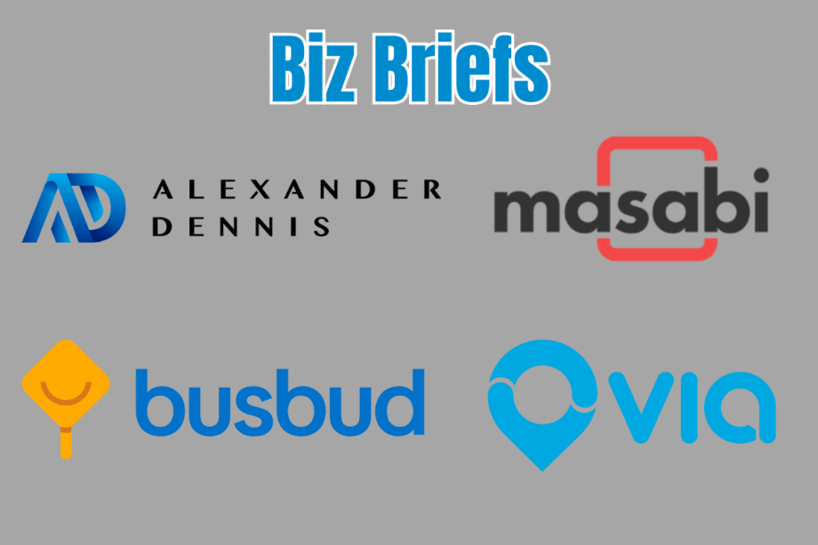 Biz Briefs: Busbud Expands Access to Ground Transportation, Alexander Dennis, and More